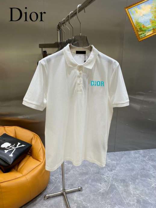 Dior Polo Shirt Short _SKUDiorM-3XL25tn3620103